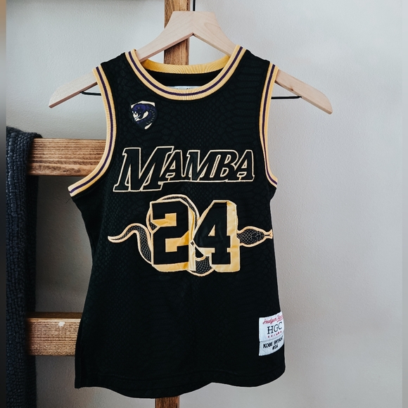 Kobe Bryant “Mamba” #24 Black Jersey (Size Small) - Picture 1 of 4